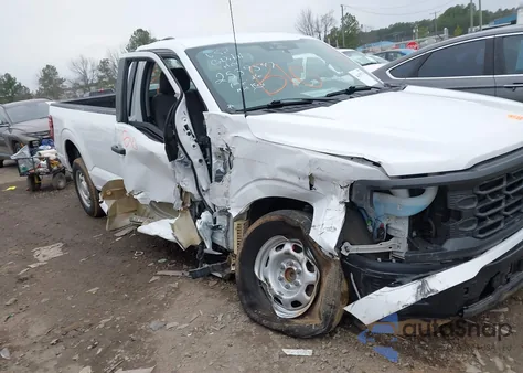 2024 Ford F-150 Xl from USA, damaged, VIN 1FTMF1KP7RKE55333